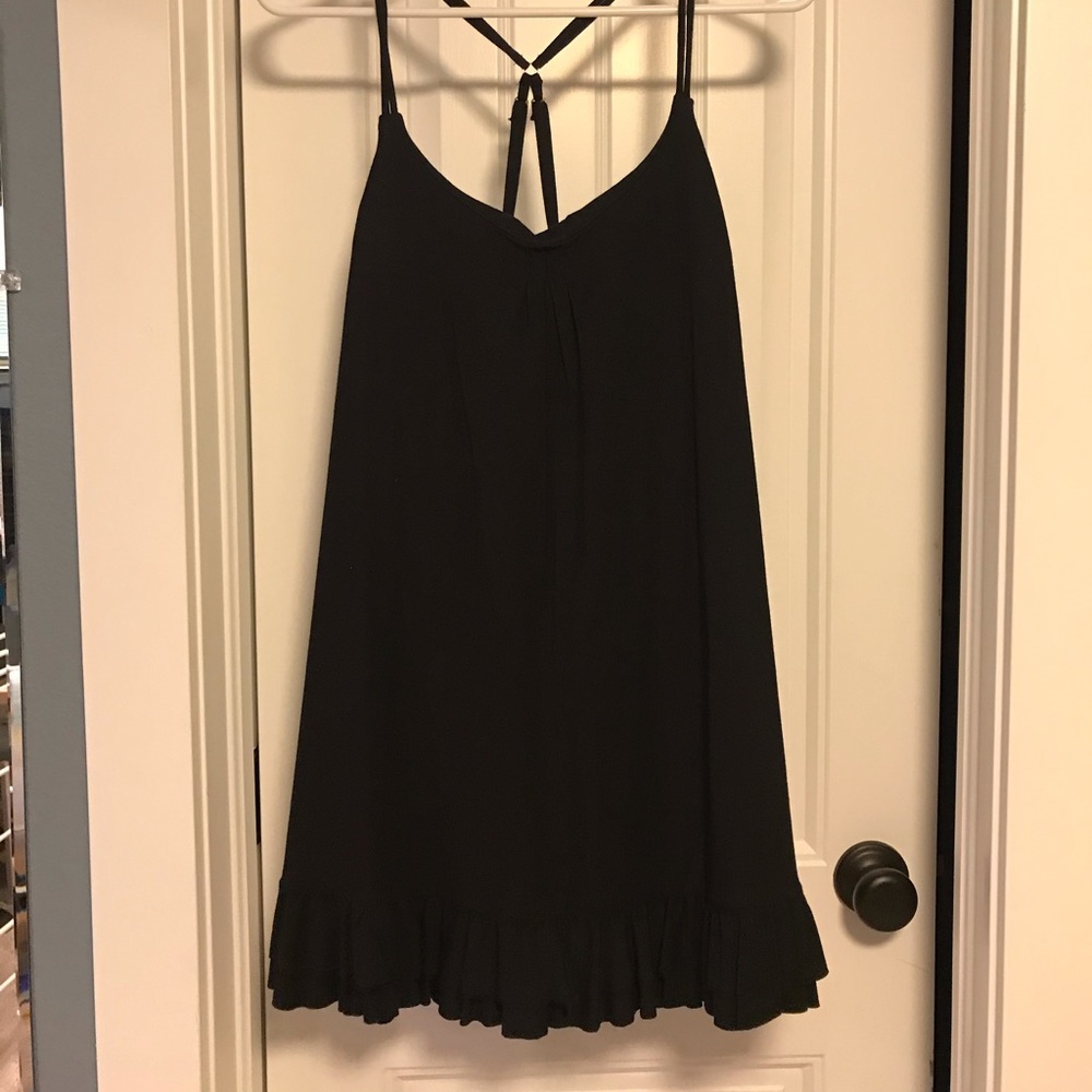 Black Victoria Secret padded coverup/dress